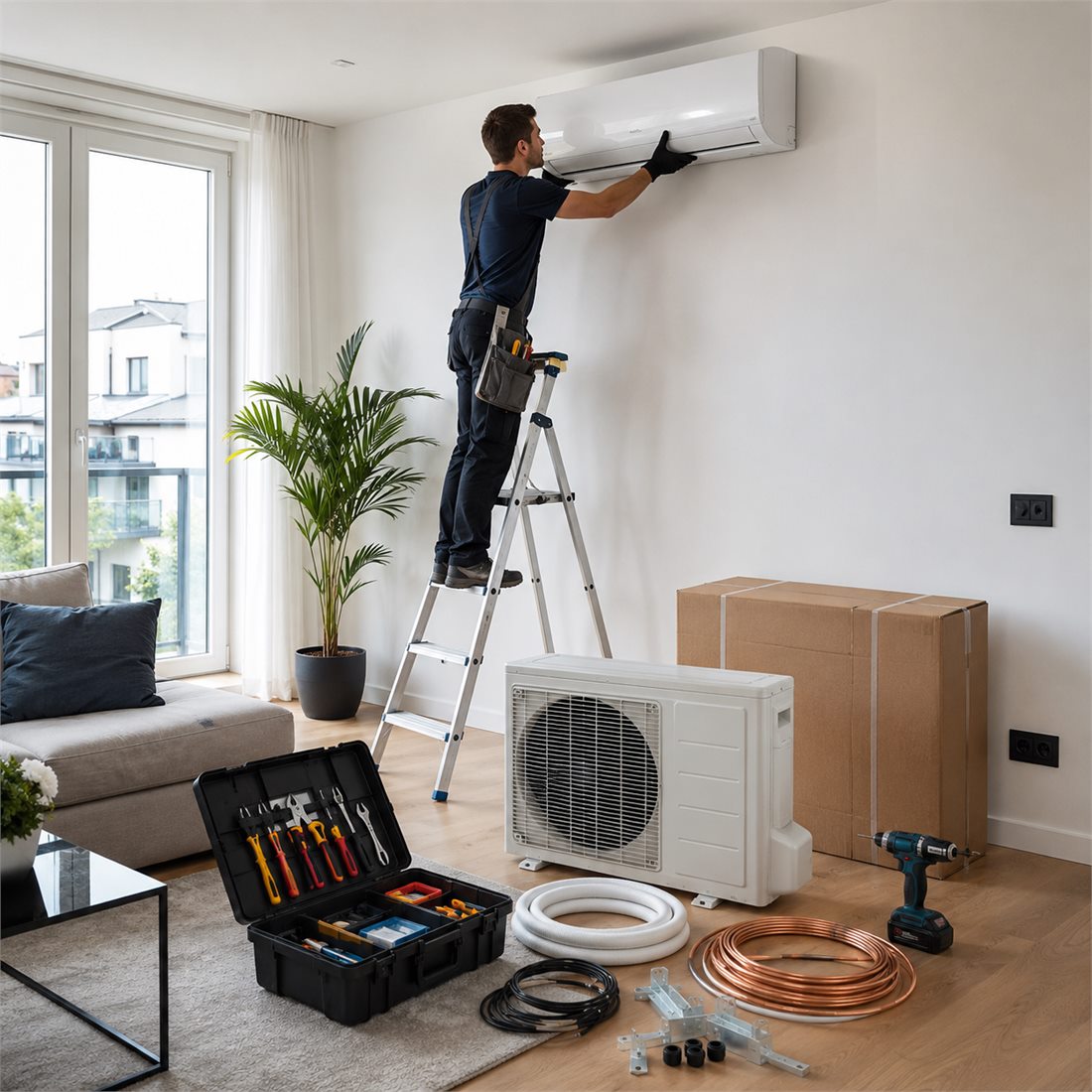 Aer conditionat cu montaj inclus