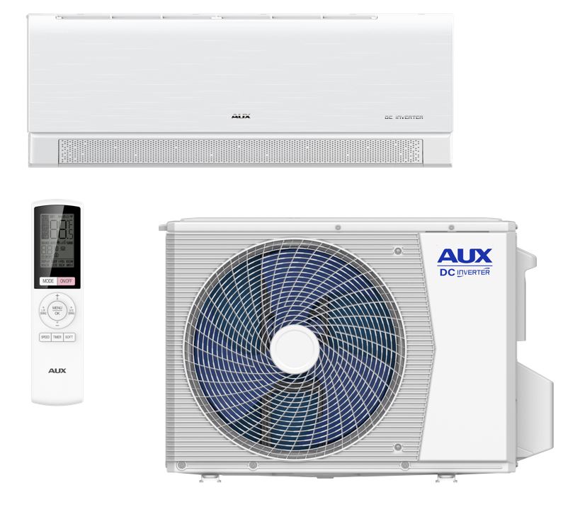 Aparat aer conditionat AUX C-ICY 12 000 BTU/h, WiFi Inclus, Auto Curatare, Sleep Mode, Auto Diagnoza, iFeel, Functie Anti Bacteriana, -25 grade incalzire