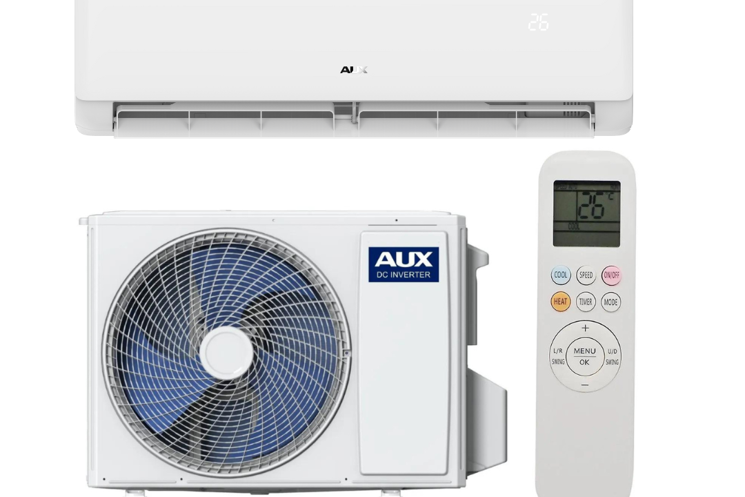 Aparat de aer conditionat AUX Q Serie,12000btu/h,WIFI inclus,Sleep Model, Auto curatare ,Auto Restart, Filtru Carbon Act