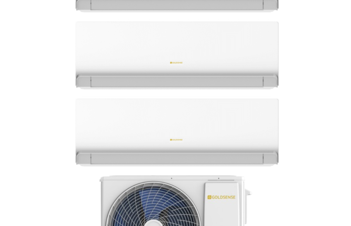 Aparat aer conditionat GOLDSENSE FREE-MATCH/H-G-AM3-H21/4DR3C tip multisplit pentru trei incaperi