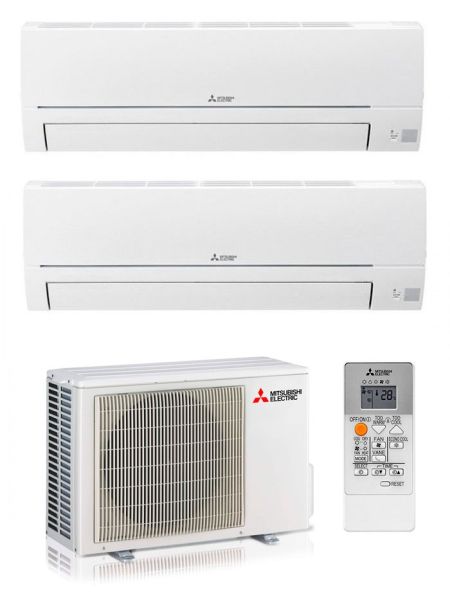 SISTEM DUBLU SPLIT MITSUBISHI ELECTRIC MXZ-2HA40 +MSZ-DW25VF+DW35VF